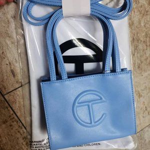 Telfar Small Cerulean Shopping Bag